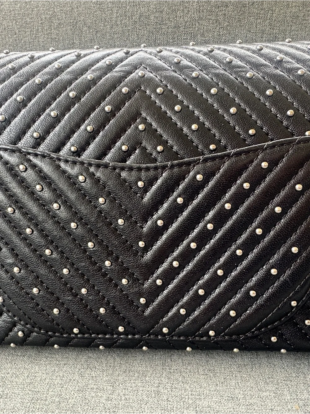 CHANEL Stud Wars Chevron 226 Reissue Double Flap Bag